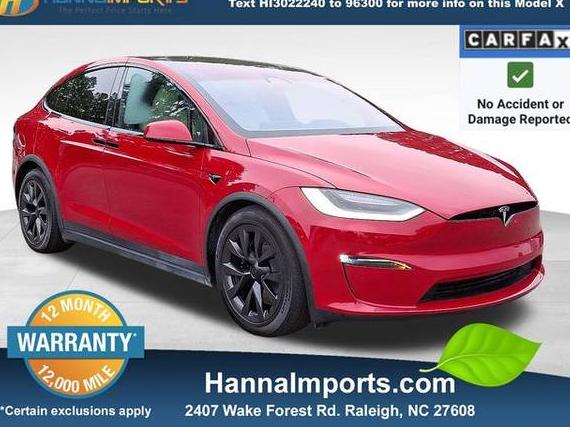 TESLA MODEL X 2022 7SAXCBE56NF354333 image